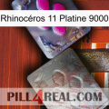 Rhinocéros 11 Platine 9000 38